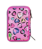 ASTUCCIO 3 ZIP SJ GANG FLEECY GIRL, REBEL PINK