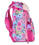 ZAINO ESTENSIBILE BIG - PINKHUGS + ASTUCCIO 3 ZIP + OMAGGIO DIGITAL WATCH "TINTA UNITA"