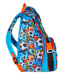 ZAINO ESTENSIBILE BIG - TINYPATCH BOY + ASTUCCIO 3 ZIP + OMAGGIO DIGITAL WATCH "TINTA UNITA"