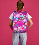 ZAINO ESTENSIBILE BIG - TINYPATCH GIRL + OMAGGIO DIGITAL WATCH "TINTA UNITA"