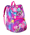 ZAINO ESTENSIBILE BIG - TINYPATCH GIRL + ASTUCCIO 3 ZIP + OMAGGIO DIGITAL WATCH "TINTA UNITA"