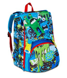 ZAINO ESTENSIBILE BIG - FANTASYS BOY + ASTUCCIO 3 ZIP + OMAGGIO DIGITAL WATCH " TINTA UNITA"