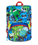 ZAINO ESTENSIBILE BIG - FANTASYS BOY + ASTUCCIO 3 ZIP + OMAGGIO DIGITAL WATCH " TINTA UNITA"