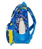 ZAINO ESTENSIBILE BIG - FLYROCKET BOY + ASTUCCIO 3 ZIP + DIGITAL WATCH "TINTA UNITA"