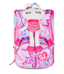 ZAINO ESTENSIBILE BIG - PLUSHY RABBIT + ASTUCCIO 3 ZIP + OMAGGIO DIGITAL WATCH "TINTA UNITA"