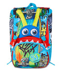 ZAINO ESTENSIBILE BIG - SHARKY SKATE + ASTUCCIO 3 ZIP + DIGITAL WATCH "TINTA UNITA"