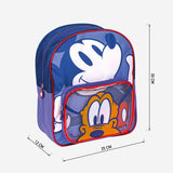 ZAINO ASILO TOPOLINO CON TASCA FRONTALE