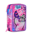 ZAINO ESTENSIBILE BIG - TINYPATCH GIRL + ASTUCCIO 3 ZIP + OMAGGIO DIGITAL WATCH "TINTA UNITA"