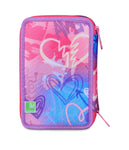 ZAINO ESTENSIBILE BIG - TINYPATCH GIRL + ASTUCCIO 3 ZIP + OMAGGIO DIGITAL WATCH "TINTA UNITA"