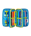 ZAINO ESTENSIBILE BIG - FLYROCKET BOY + ASTUCCIO 3 ZIP + DIGITAL WATCH "TINTA UNITA"