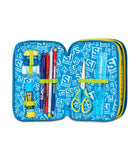 ZAINO ESTENSIBILE BIG - FLYROCKET BOY + ASTUCCIO 3 ZIP + DIGITAL WATCH "TINTA UNITA"