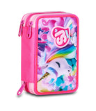 ZAINO ESTENSIBILE BIG - FLYUNICORN GIRL + ASTUCCIO 3 ZIP + OMAGGIO DIGITAL WATCH "TINTA UNITA"