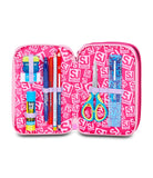 ZAINO ESTENSIBILE BIG - FLYUNICORN GIRL + ASTUCCIO 3 ZIP + OMAGGIO DIGITAL WATCH "TINTA UNITA"