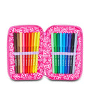 ZAINO ESTENSIBILE BIG - FLYUNICORN GIRL + ASTUCCIO 3 ZIP + OMAGGIO DIGITAL WATCH "TINTA UNITA"