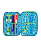 ZAINO ESTENSIBILE BIG - AIR TIGER + ASTUCCIO 3 ZIP + OMAGGIO DIGITAL WATCH "TINTA UNITA"