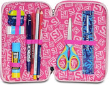 ZAINO ESTENSIBILE BIG - PINKHUGS + ASTUCCIO 3 ZIP + OMAGGIO DIGITAL WATCH "TINTA UNITA"
