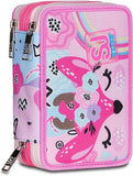 ZAINO ESTENSIBILE BIG - PINKHUGS + ASTUCCIO 3 ZIP + OMAGGIO DIGITAL WATCH "TINTA UNITA"