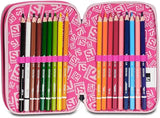 ZAINO ESTENSIBILE BIG - PINKHUGS + ASTUCCIO 3 ZIP + OMAGGIO DIGITAL WATCH "TINTA UNITA"