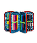 ZAINO SCUOLA SDOPPIABILE + ASTUCCIO SJ GANG TRICK FLIP + OMAGGIO CUFFIE WIRELESS