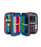 ZAINO SCUOLA SDOPPIABILE + ASTUCCIO SJ GANG TRICK FLIP + OMAGGIO CUFFIE WIRELESS