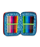 ZAINO SCUOLA SDOPPIABILE + ASTUCCIO SJ GANG TRICK FLIP + OMAGGIO CUFFIE WIRELESS