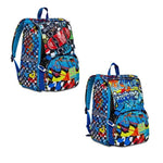 ZAINO SCUOLA SDOPPIABILE + ASTUCCIO SJ GANG TRICK FLIP + OMAGGIO CUFFIE WIRELESS