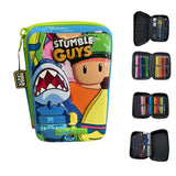 Zaino + Astuccio One Time "TINTA UNITA" - STUMBLE GUYS - 2025/2026 + OMAGGIO DIGITAL WATCH "TINTA UNITA"