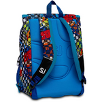 ZAINO SCUOLA SDOPPIABILE + ASTUCCIO SJ GANG TRICK FLIP + OMAGGIO CUFFIE WIRELESS