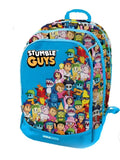 Zaino + Astuccio 3 zip "TINTA UNITA" -  STUMBLE GUYS - 2025/2026 + OMAGGIO DIGITAL WATCH "TINTA UNITA"