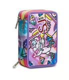 ZAINO SJ + ASTUCCIO 3 ZIP SJ- ROLLERSKATE GIRL 2022-23